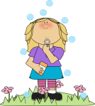 girl-in-flower-patch-blowing-bubbles